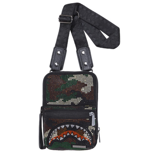 Sprayground Τσαντάκι ώμου Trinity Camo Sling